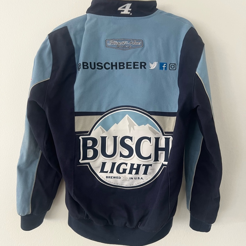 Nascar Navy Racing Jacket - Picture 2 of 3